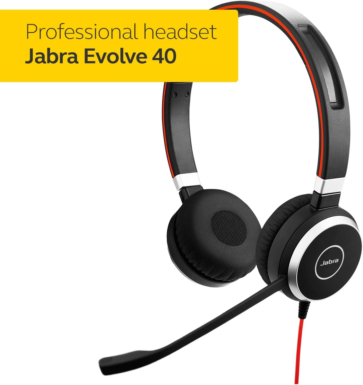 Jabra Headset Evolve 40 Stereo Jabra Headset Evolve 40 Stereo
